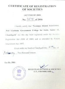 Alumni – Post Graduate Government College for Girls